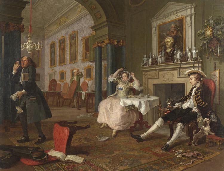 HOGARTH, William Shortly after the Marriage (mk08) china oil painting image